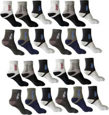 Egoist Men & Women Ankle Length(Pack of 12)