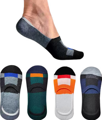 HARI KALYAN Men & Women Printed Peds/Footie/No-Show(Pack of 4)