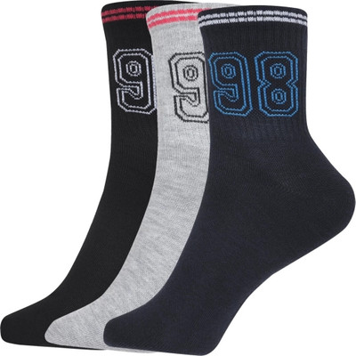 Kalra Hosiery Men Solid Calf Length(Pack of 3)