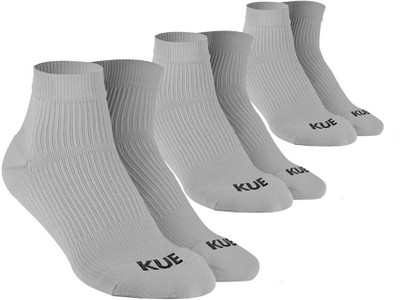 KUE Unisex Solid Ankle Length(Pack of 3)
