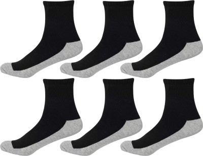 ISHANI Unisex Self Design Ankle Length(Pack of 6)