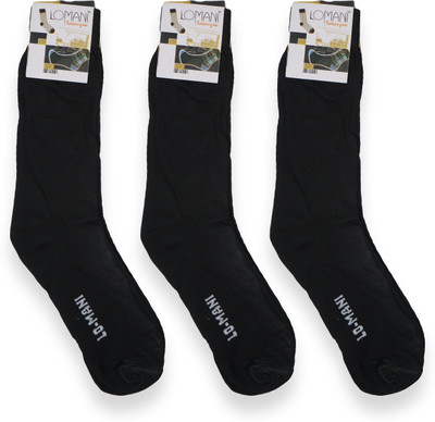 IPUNIFORMSTORE Men Mid-Calf/Crew(Pack of 3)