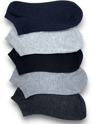 Piea Unisex Ankle Length(Pack of 5)