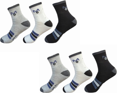 Tixy Men Ankle Length(Pack of 6)