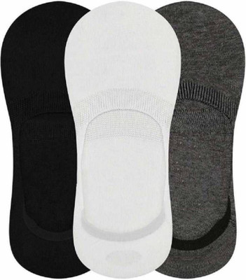 RamNRetail Men & Women Self Design Peds/Footie/No-Show(Pack of 3)