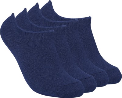 FABdon Men Solid Low Cut(Pack of 4)