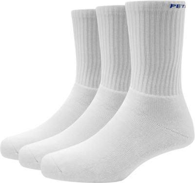 PETER ENGLAND Men Solid Calf Length(Pack of 3)