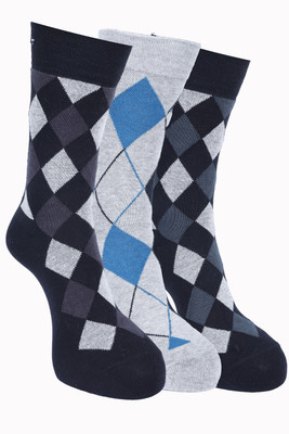 Force NXT Men Self Design Calf Length(Pack of 3)