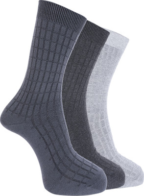 Dollar Men Laser Cut Calf Length(Pack of 3)