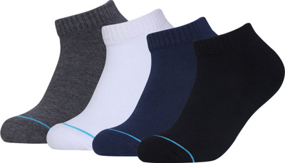 FABdon Men Solid Ankle Length(Pack of 4)