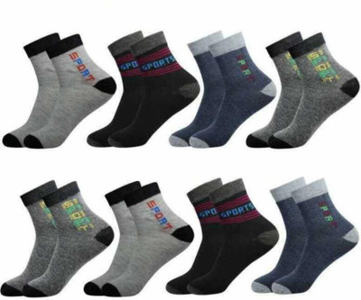 JD DASSSON Men Solid Ankle Length(Pack of 6)