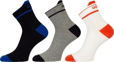 ADIDAS Men Solid Ankle Length(Pack of 3)