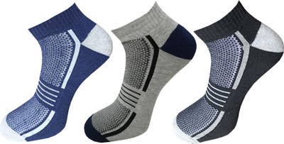 ecosync Unisex Solid Low Cut(Pack of 3)