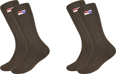 MATTZIG Men Self Design Mid-Calf/Crew(Pack of 2)