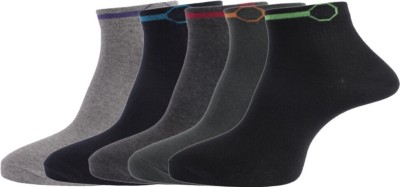 Dollar Men Solid Ankle Length(Pack of 5)