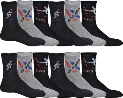 GARUN Men Embriodered Ankle Length(Pack of 12)