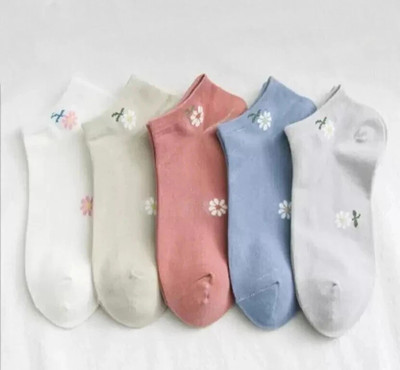 PREnterprises Women Self Design Low Cut