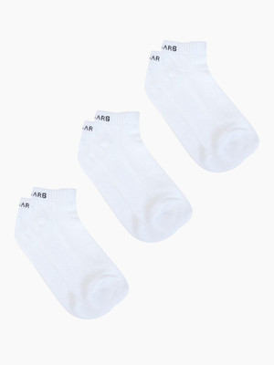 Air Garb Comfort Premium Quality Cotton Socks Men & Women Solid Low Cut(Pack of 3)