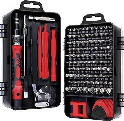 saysha 115 in 1 Professional Precision Screwdriver Set Magnetic Slot Wrench Bits Repair Socket Set(Pack of 1)