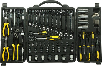 shiv store STANLEY STMT81243 MULTI TOOL SET - 110PC Socket Set (Pack of 1) Socket Set(Pack of 1)
