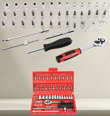 Aldeco SOCKET SET Socket Set(Pack of 46)