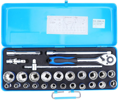 DIVYE Taparia S14MXL 1/2-Inch Square Drive Socket Set Socket Set(Pack of 27)