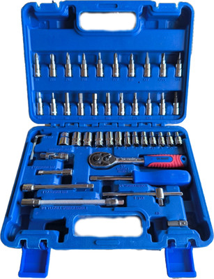 De Neers De Neers 1/4 46pcs Socket Set Socket Set(Pack of 1)