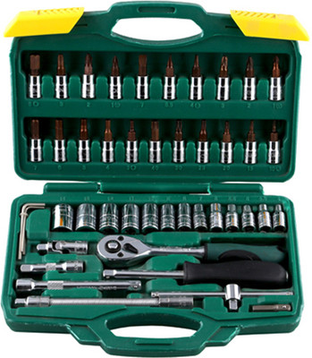MALFAH ENTERPRISES Hanbon 112146 46pcs sockets tool set Socket Set(Pack of 1)
