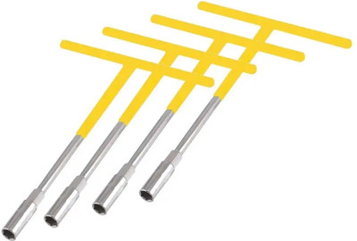 h9 T spanner Scoket set size 8, 10, 12, 14mm Soceket Socket Set(Pack of 4)