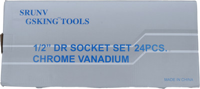 ALYRATOOLS Premium 1/2 Drive Socket Set Socket Set(Pack of 1)