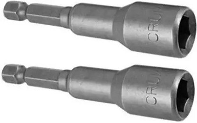 TOOLMATCH 8 mm Magnetic Socket Spanner Hex Nut Driver Bit Tool (2 Piece) Socket Set(Pack of 1)