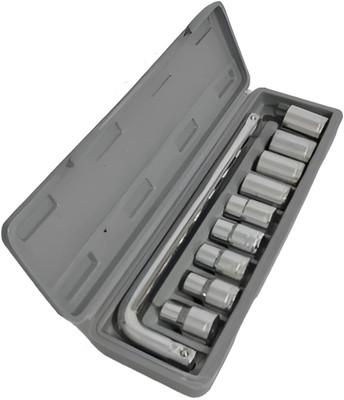 Toolihub Automobile car & bike Repair Tool Kit Socket Set Socket Set(Pack of 10)