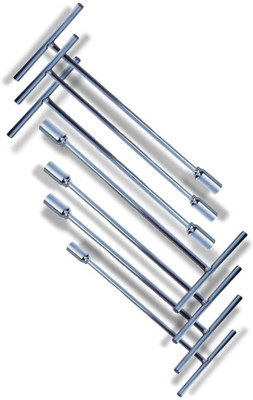 Jiya S1265 STEEL T SPANNER - 8MM, 10MM, 11MM, 12MM, 13MM, 14MM, 15MM I EASY TO USE. Socket Set(Pack of 7)