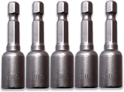 LXMI 8mm Magnetic Socket Set (Pack of 5) Socket Set(Pack of 5)