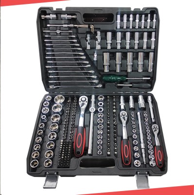 VOLTZ Tool Kit 216 pcs Dr Socket Professional Ratchet Socket Set(Pack of 1)