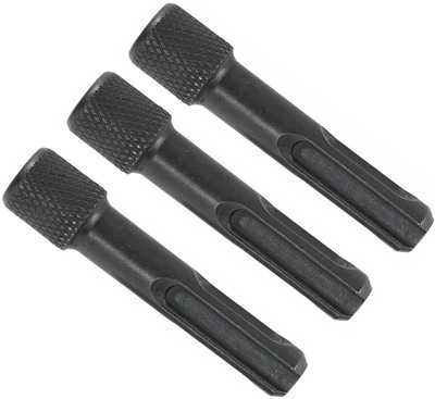 Inditrust 3pcs SDS Plus Socket Adapter, 1/4 inch Hex Shank Converter Socket Socket Set(Pack of 3)