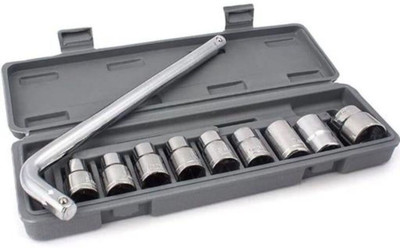 ValueShop 10 Pieces Hand Tools Wrench Set Spanner Set Tool Kit Socket Set(Pack of 1)