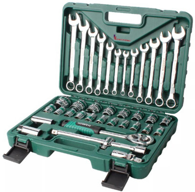 MALFAH ENTERPRISES HANBON 112137 SOCKETS TOOL SET 37PCS SET Socket Set(Pack of 1)
