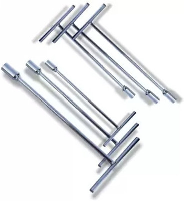 Ubod UD1S1234 STEEL T SPANNER - 10MM, 11MM, 12MM, 13MM, 14MM, 15MM I EASY TO USE. Socket Set(Pack of 6)