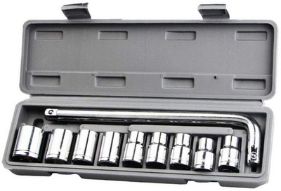 YUV Aiwa 10 Pieces Hand Tools Wrench Set Spanner Set Tool Kit Socket Set(Pack of 10)