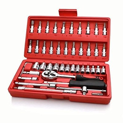 KOTHIA High Quality 46 in 1 Tool kit Socket Set(Pack of 1)