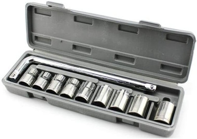 Zeno volt 10 socket toola box Socket Set(Pack of 10)