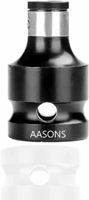 AASONS AASONS Steel Ball Detent Hex Socket Adapter Socket Set(Pack of 1)