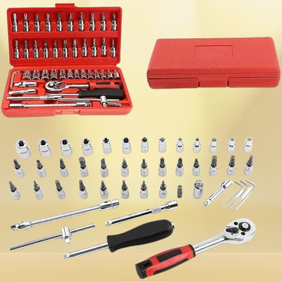 Aldeco SOCKET SET Socket Set(Pack of 46)