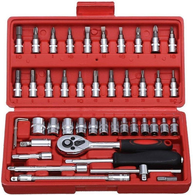 ZENVO 46 in 1 Home use Tool kit Socket Set(Pack of 1)
