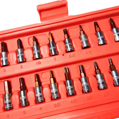 ZIODIC 1/4-Inch Drive Socket Ratchet Wrench Socket Bit Combination Tools Kit Socket Set(Pack of 46)