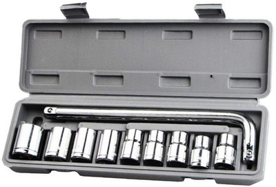 YUV Aiwa 10 Pieces Hand Tools Wrench Set Spanner Set Tool Kit Socket Set(Pack of 10)