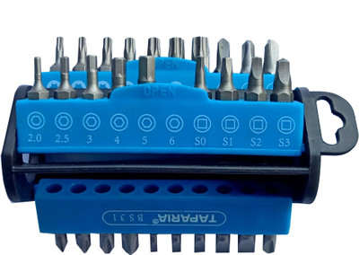 TAPARIA Bs-31 31 pcs interchangeable screwdriver set Socket Set(Pack of 31)