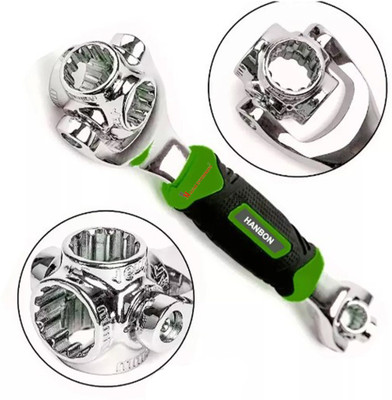 MALFAH ENTERPRISES HANBON 512103 SOCKET WRENCH 8IN1 Socket Set(Pack of 1)