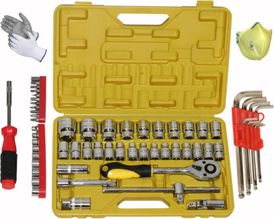 Digital Craft 32Pc Socket Set,22Pc Socket & Bit Set,9Pc Allen Key Set Socket Set(Pack of 32)